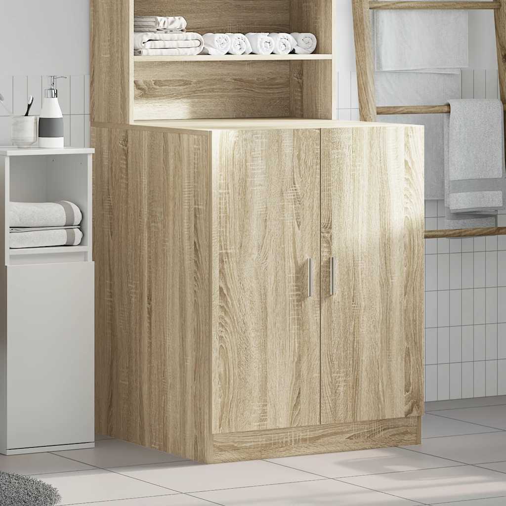 Waschmaschinenschrank Sonoma-Eiche 71x71,5x91,5 cm