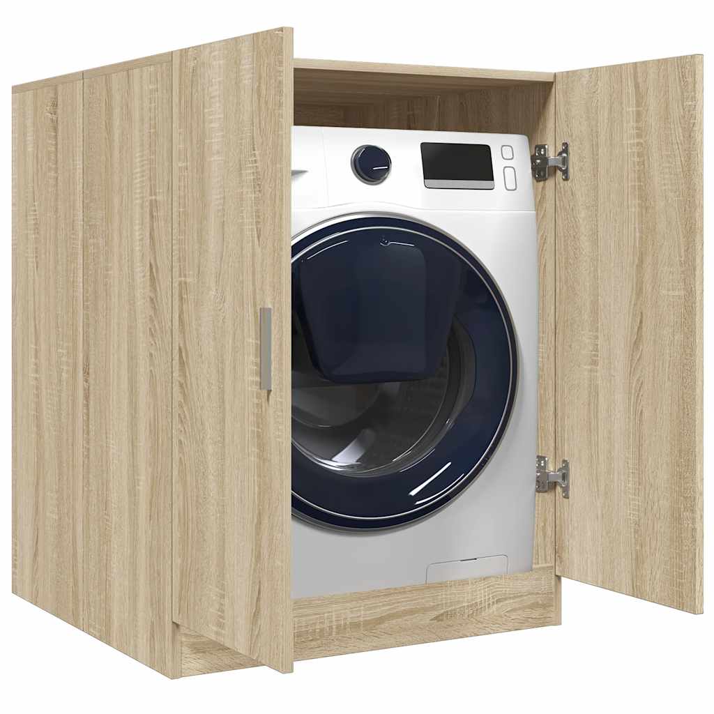 Waschmaschinenschrank Sonoma-Eiche 71x71,5x91,5 cm