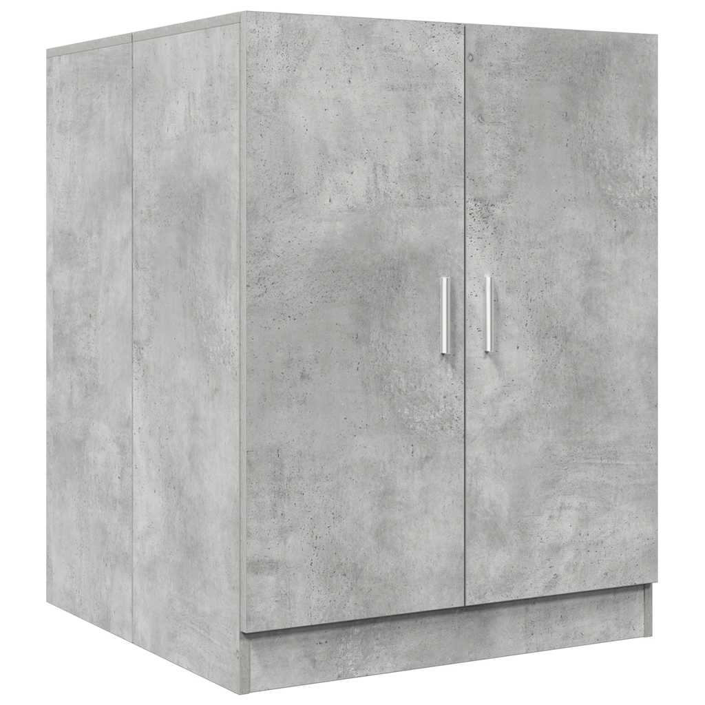 Waschmaschinenschrank Betongrau 71x71,5x91,5 cm