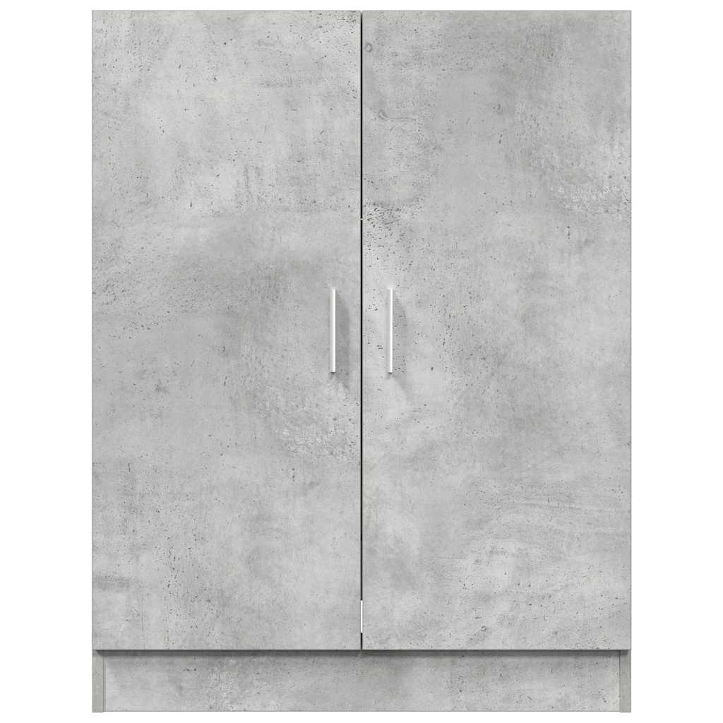Waschmaschinenschrank Betongrau 71x71,5x91,5 cm