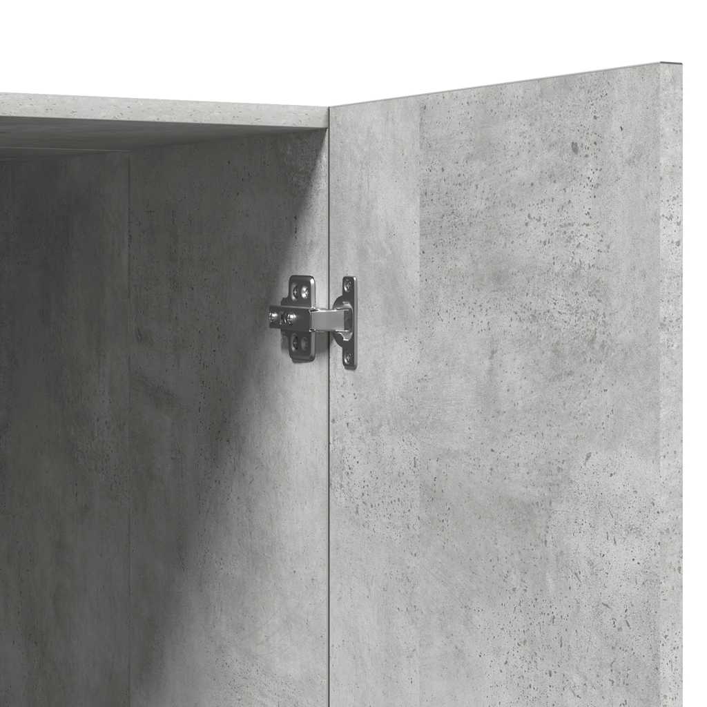 Waschmaschinenschrank Betongrau 71x71,5x91,5 cm