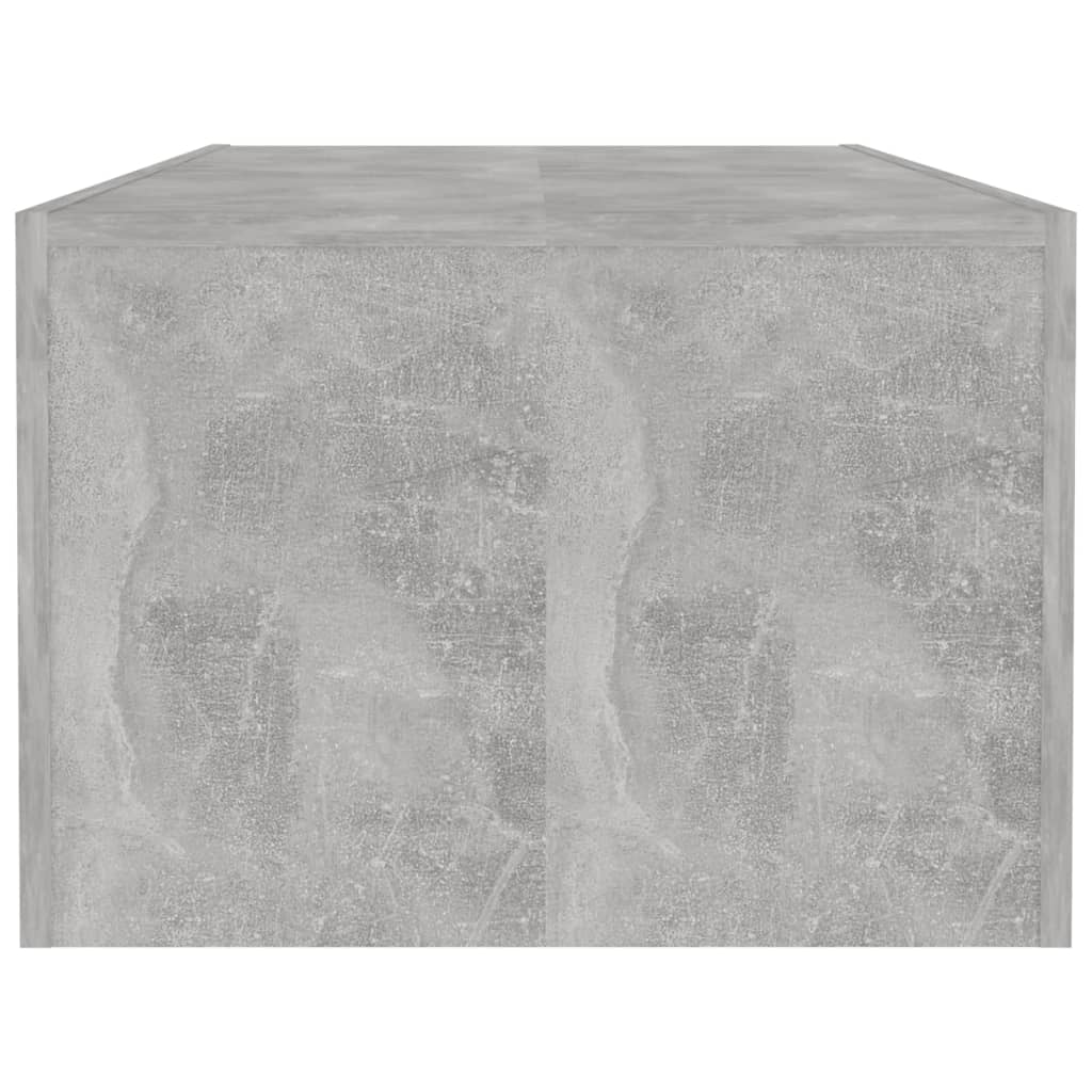 Couchtisch Betongrau 110x50x35 cm Holzwerkstoff