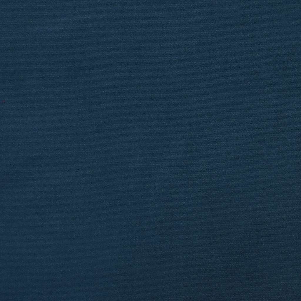Schlafsofa 2-Sitzer Blau Samt
