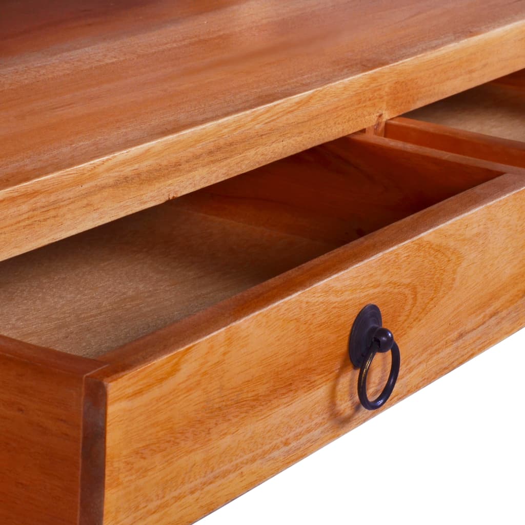 Couchtisch 90x50x40 cm Massivholz Mahagoni