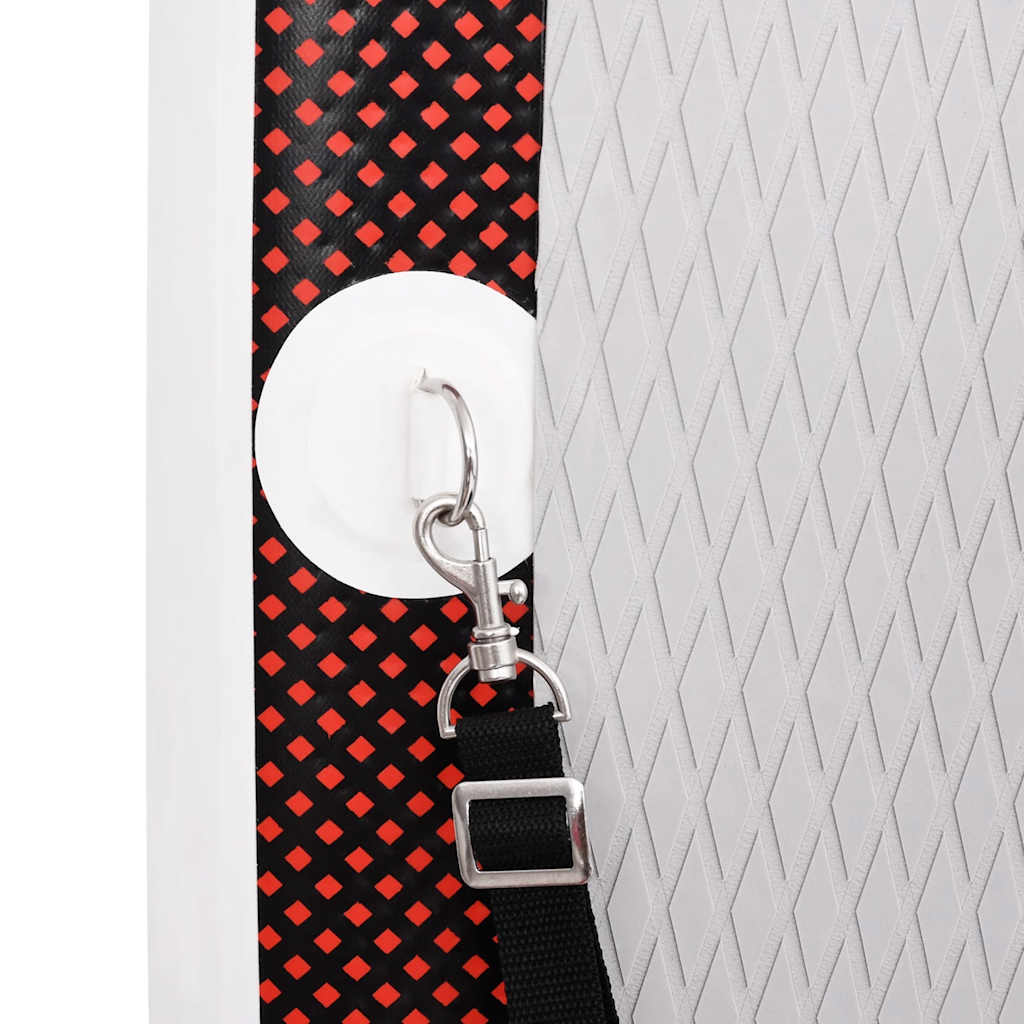 SUP board set inflatable red 360x81x10 cm