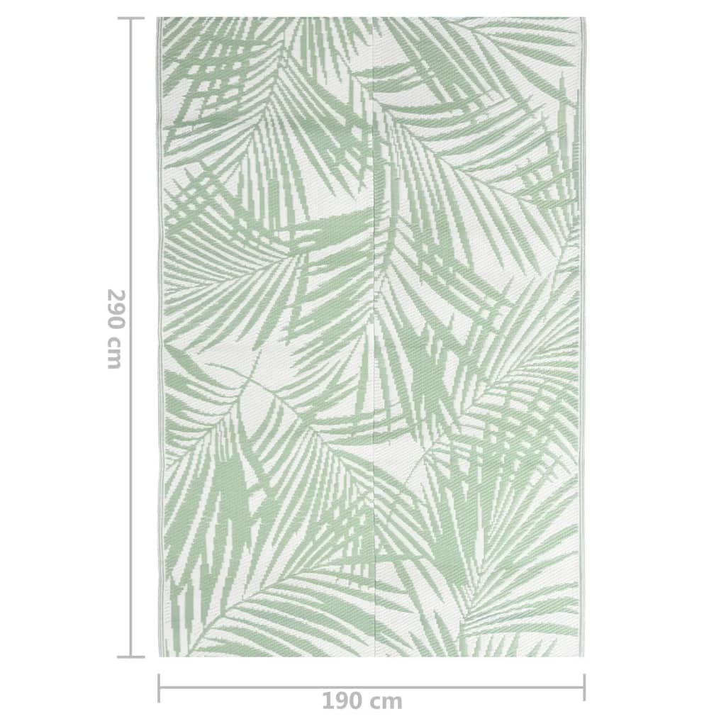 Tapis d'extérieur ARAKIL vert 190x290 cm PP