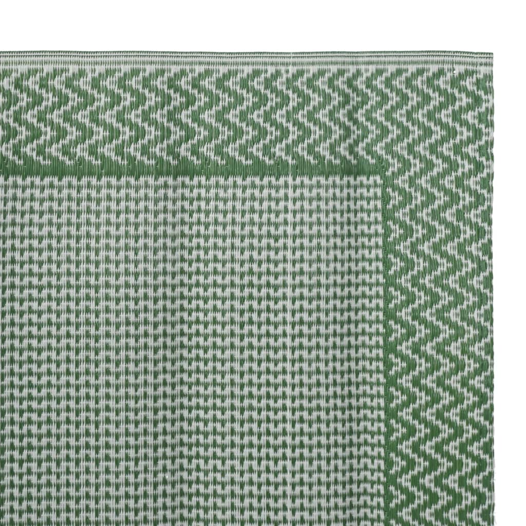 Outdoor-Teppich ARAKIL Grün 80x250 cm PP