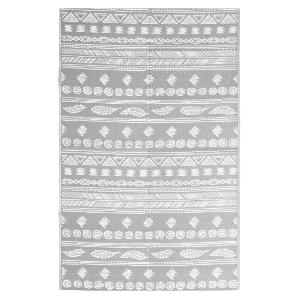 Outdoor carpet ARAKIL gray 160x230 cm PP