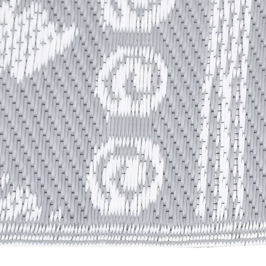 Outdoor carpet ARAKIL gray 160x230 cm PP