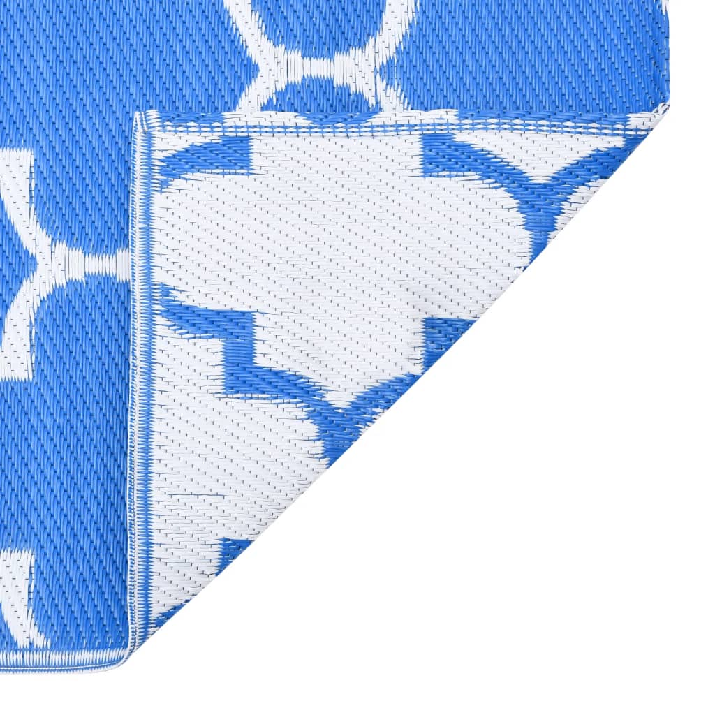 Tapis d'extérieur ARAKIL bleu 120x180 cm PP