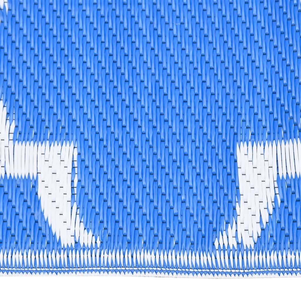 Tapis d'extérieur ARAKIL bleu 190x290 cm PP