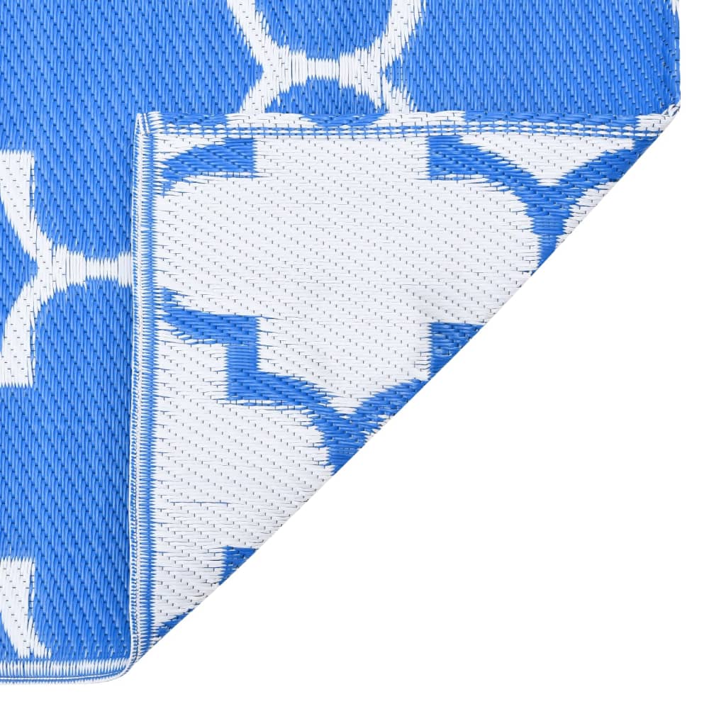 Tapis d'extérieur ARAKIL bleu 190x290 cm PP