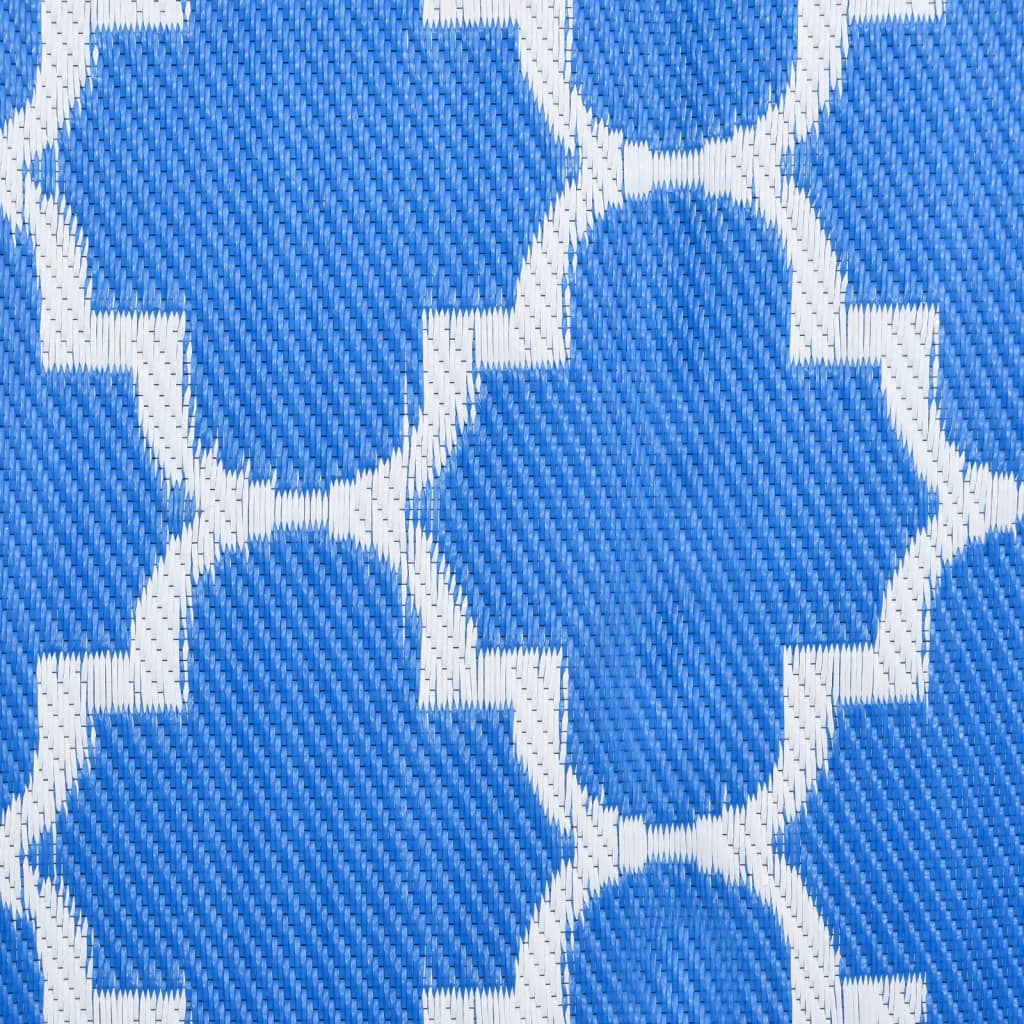Tapis d'extérieur ARAKIL bleu 190x290 cm PP