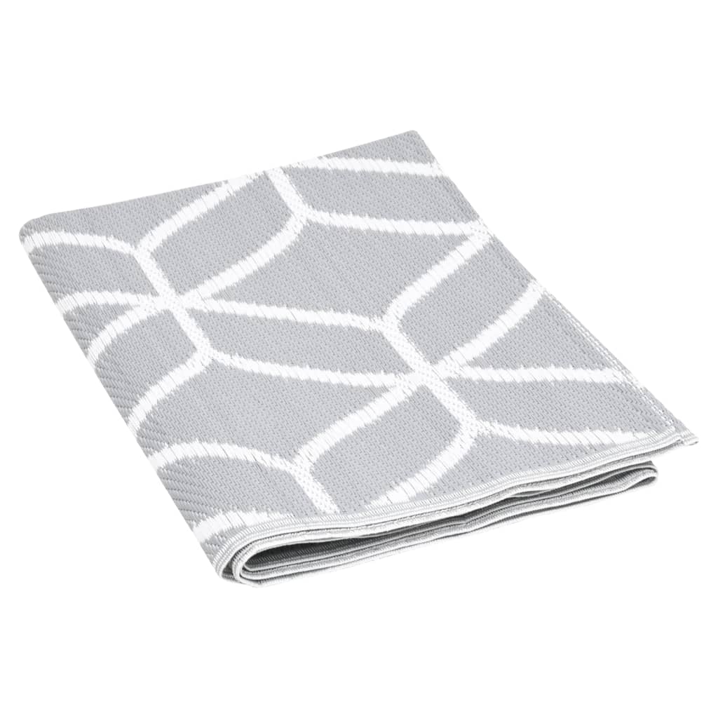 Outdoor carpet ARAKIL gray 140x200 cm PP