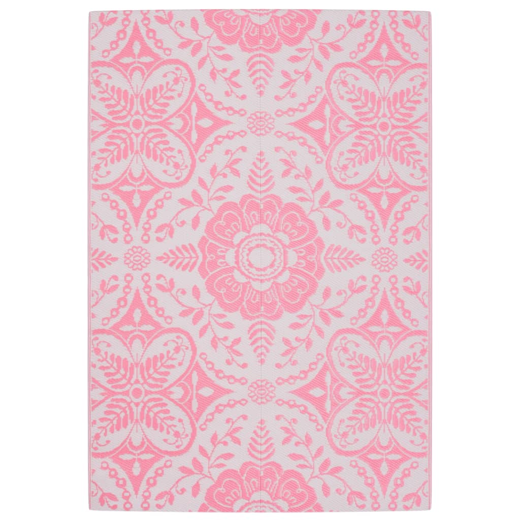 Outdoor-Teppich ARAKIL Rosa 140x200 cm PP