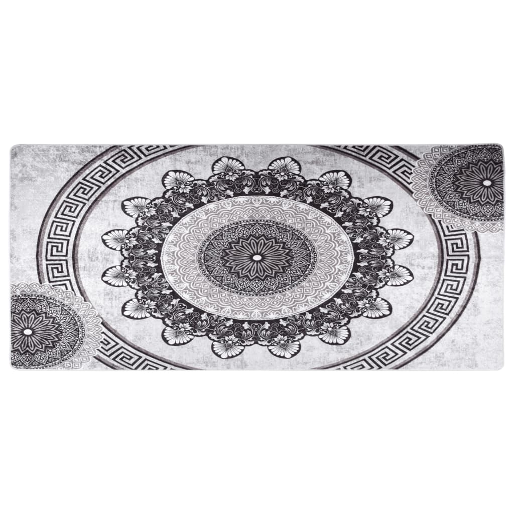 Tapis lavable 80x300 cm multicolore antidérapant