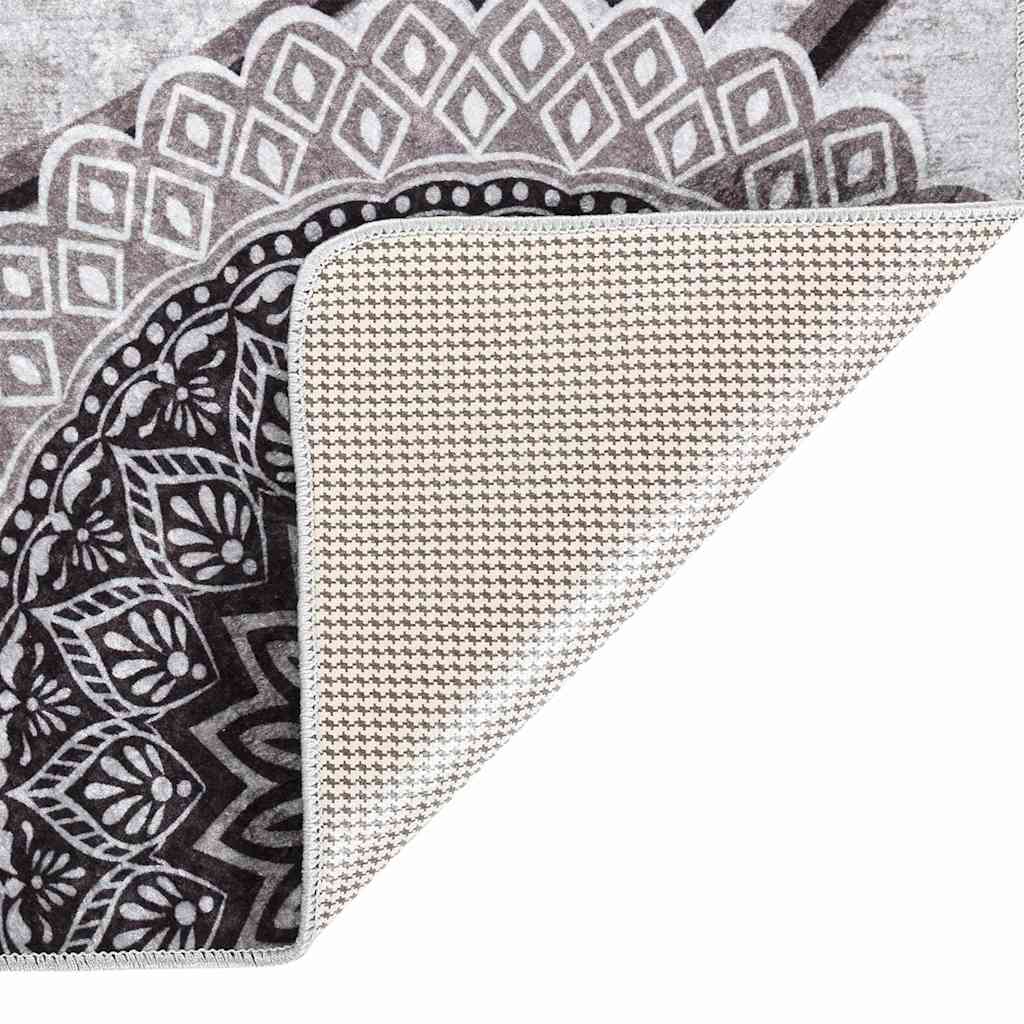 Tapis lavable 80x300 cm multicolore antidérapant