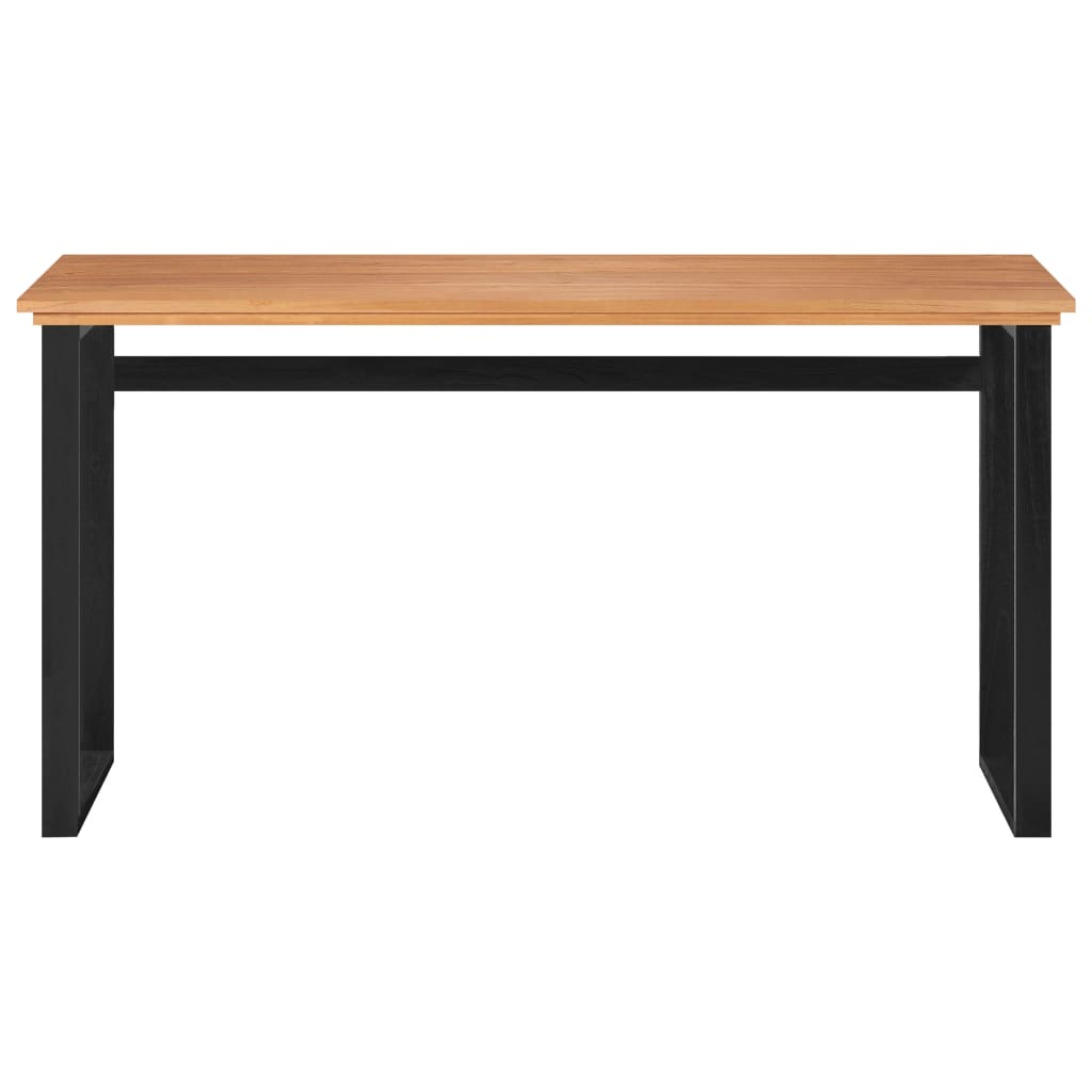 Schreibtisch 120x45x75 cm Massivholz Teak