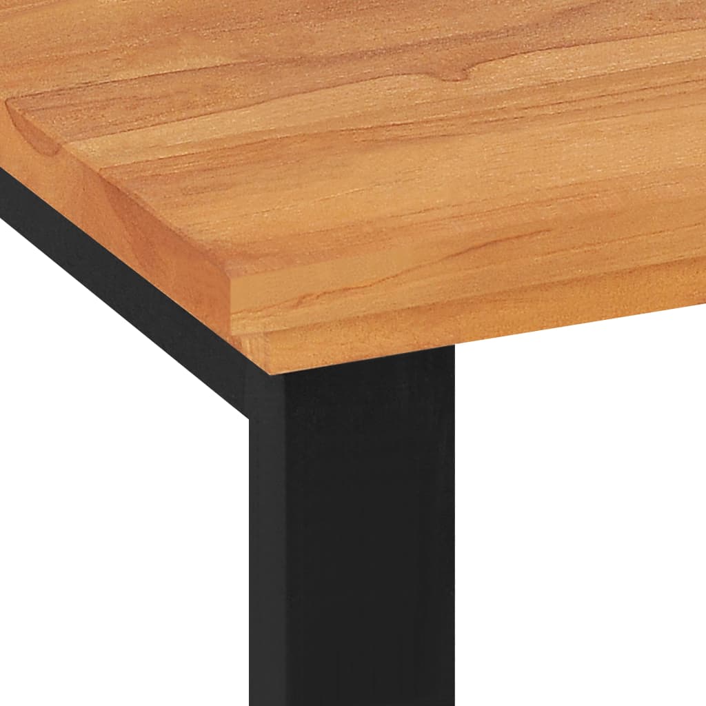 Schreibtisch 120x45x75 cm Massivholz Teak