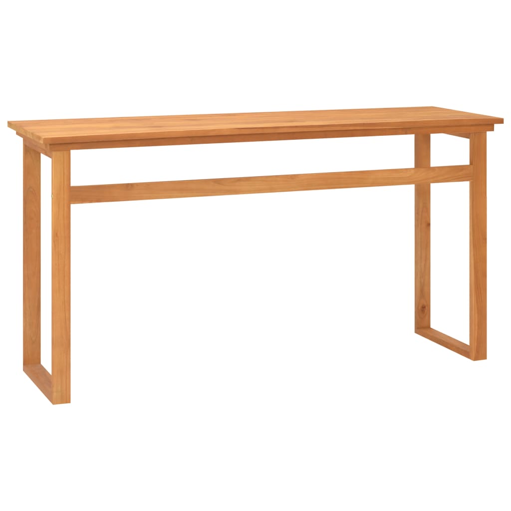 Schreibtisch 120x45x75 cm Massivholz Teak