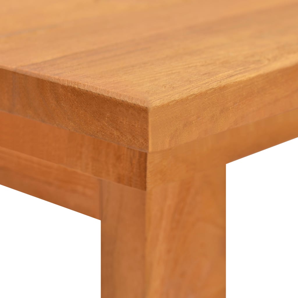 Schreibtisch 120x45x75 cm Massivholz Teak