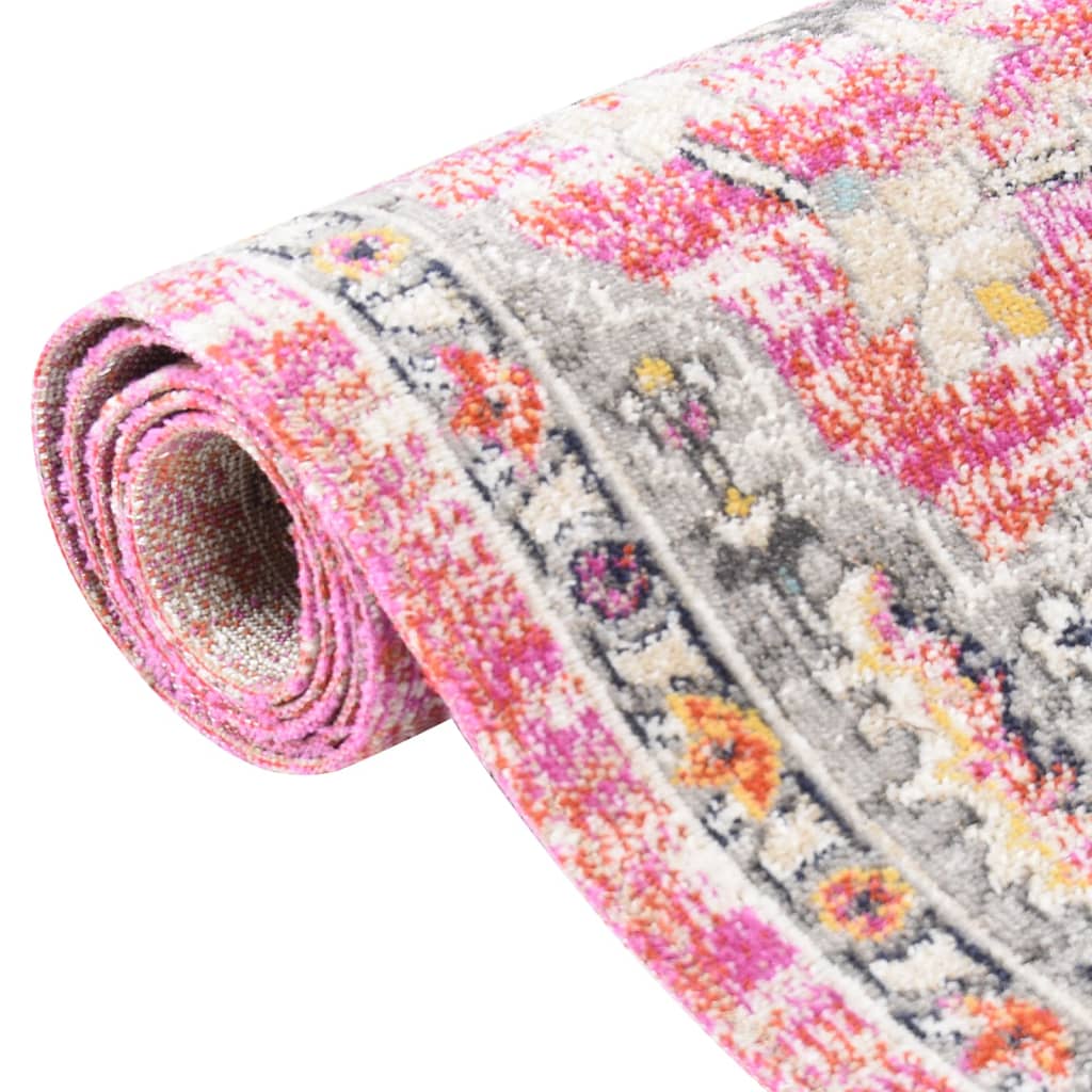 Outdoor-Teppich Flachgewebe 80x150 cm Rot