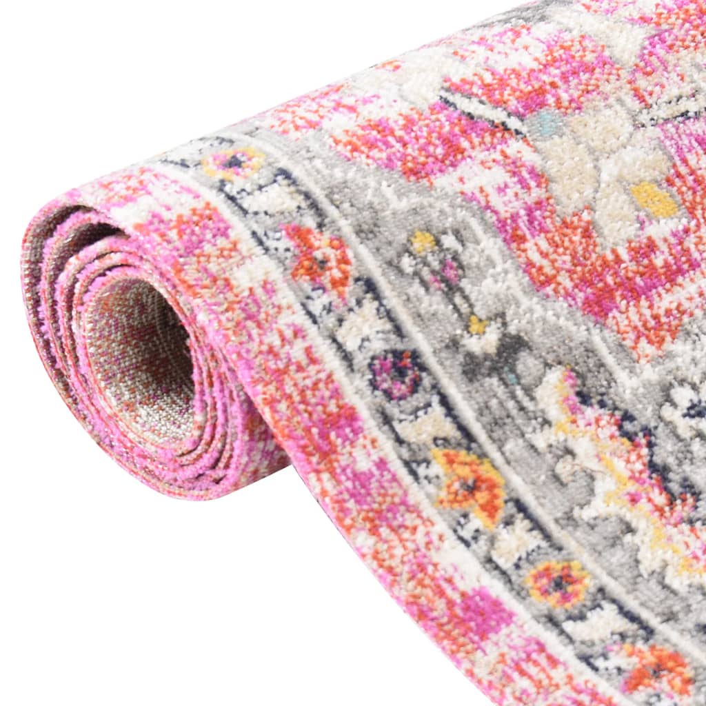 Outdoor-Teppich Flachgewebe 115x170 cm Rot