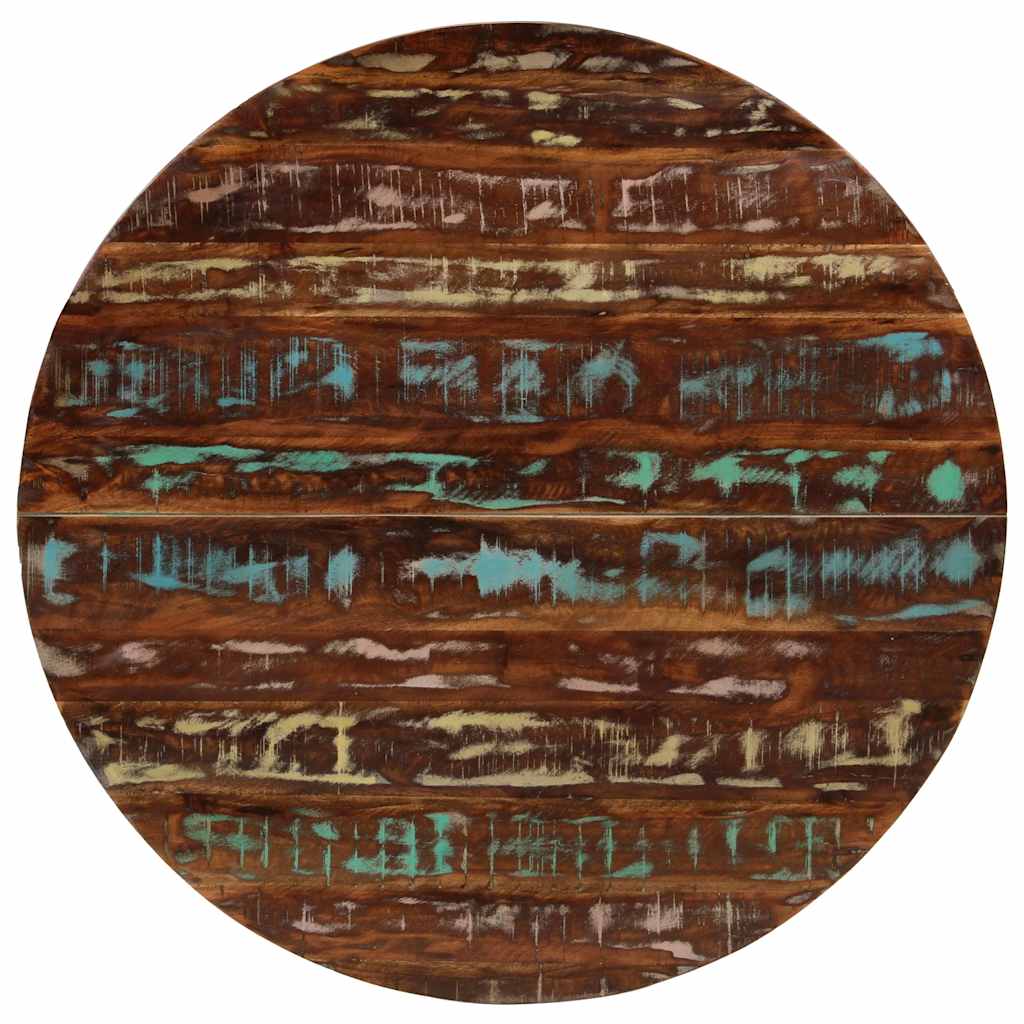 Table à manger 110x75 cm en bois massif recyclé
