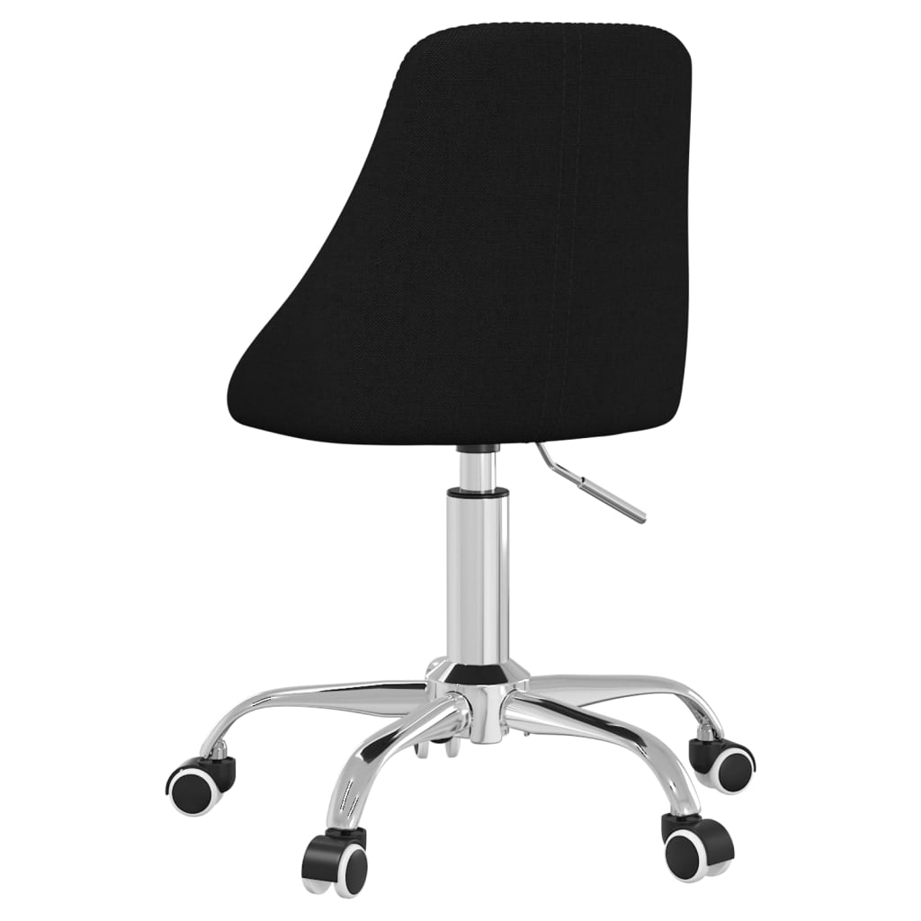 Bürostuhl Drehbar Schwarz Stoff