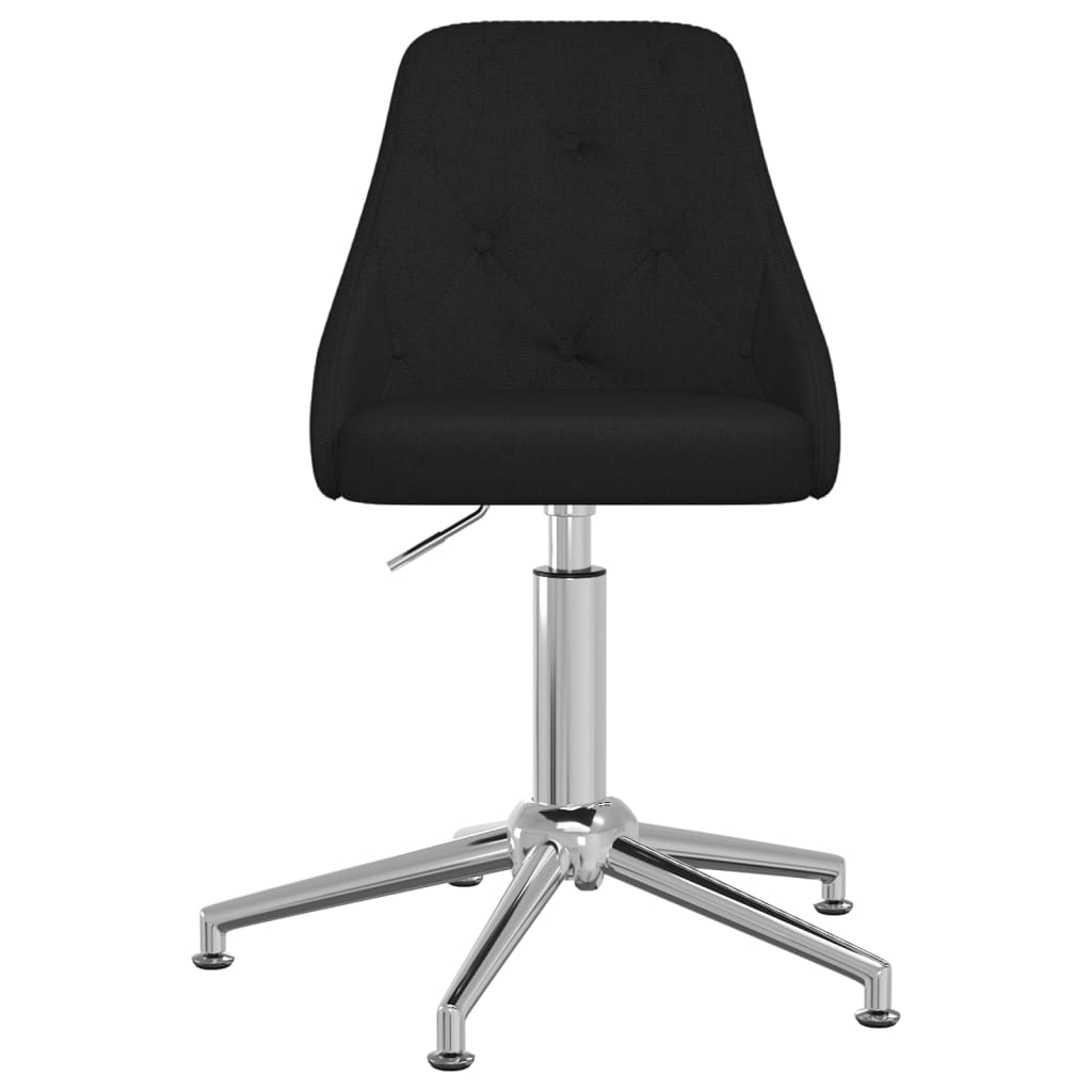 Bürostuhl Drehbar Schwarz Stoff