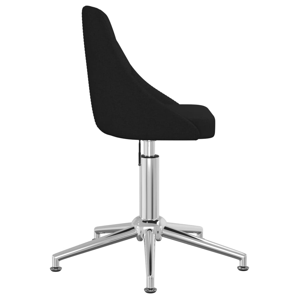 Bürostuhl Drehbar Schwarz Stoff
