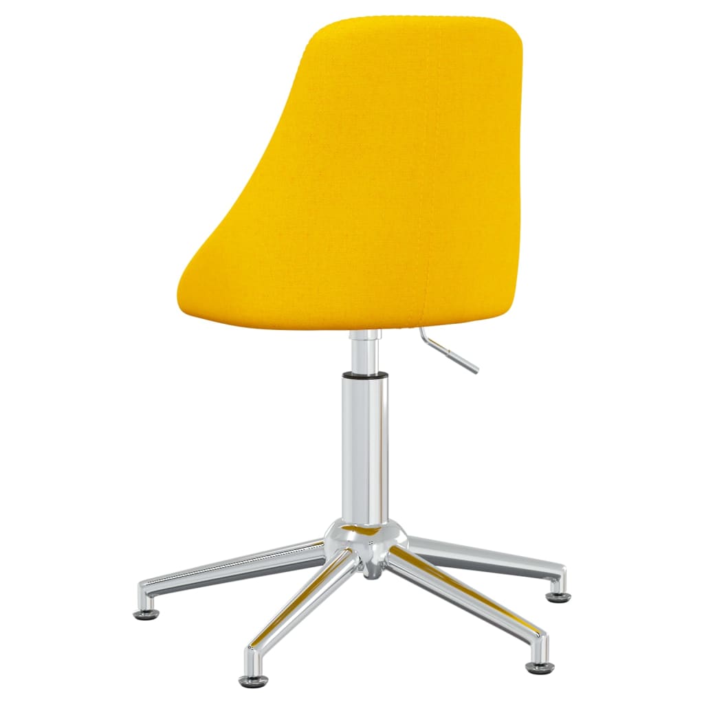 Bürostuhl Drehbar Senfgelb Stoff