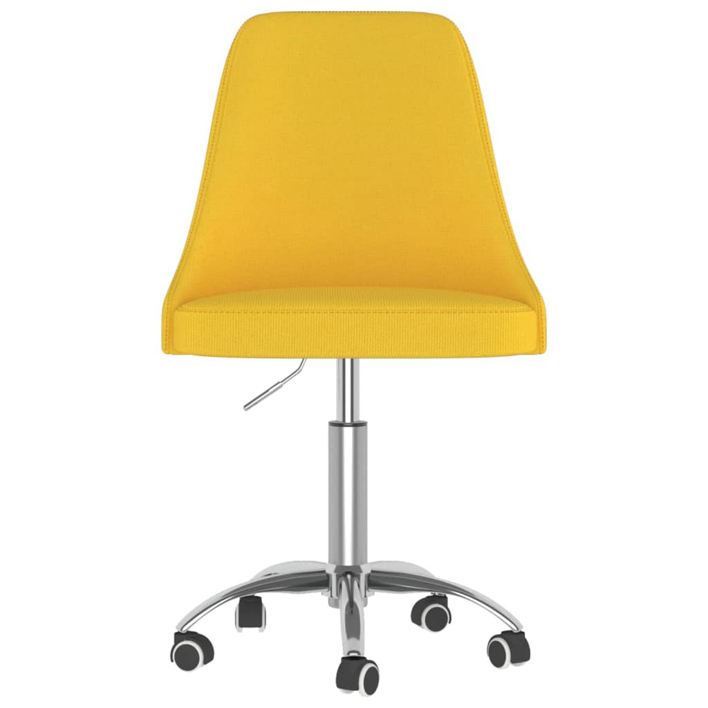 Bürostuhl Drehbar Senfgelb Stoff