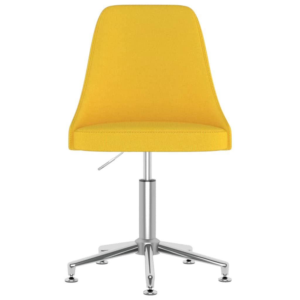 Bürostuhl Drehbar Senfgelb Stoff