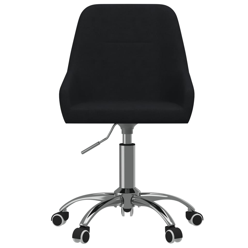 Bürostuhl Drehbar Schwarz Stoff