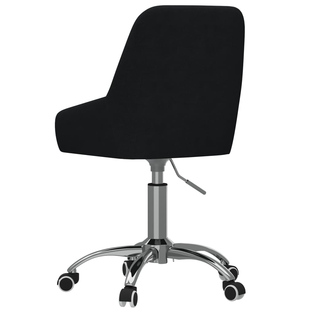 Bürostuhl Drehbar Schwarz Stoff