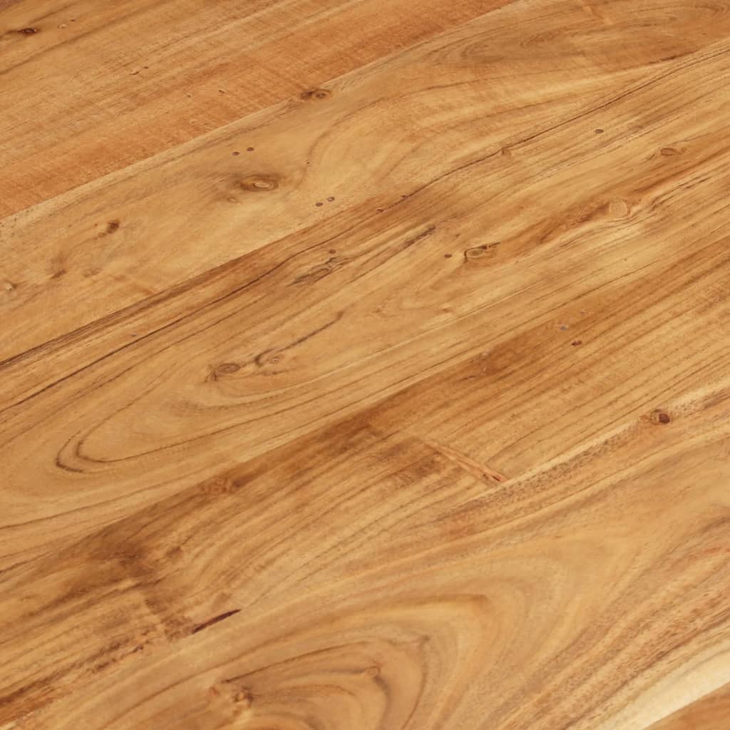 Table basse 80x80x40 cm en bois d'acacia massif