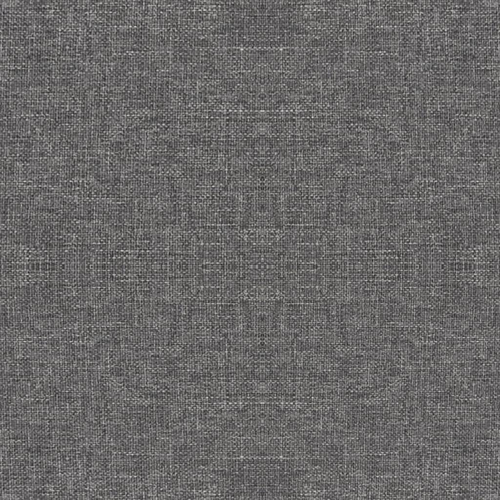Dining chairs 2 pcs. Swivel light grey fabric