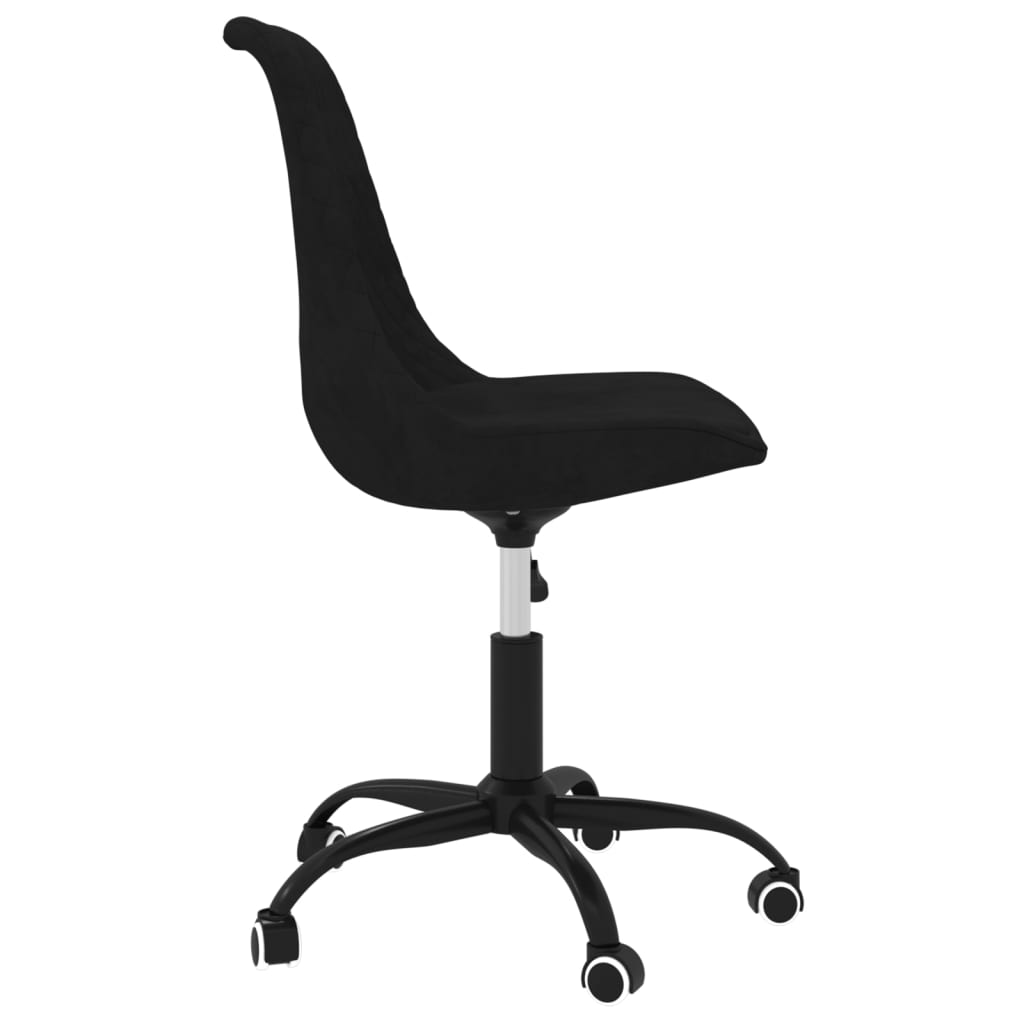 Bürostuhl Drehbar Schwarz Stoff