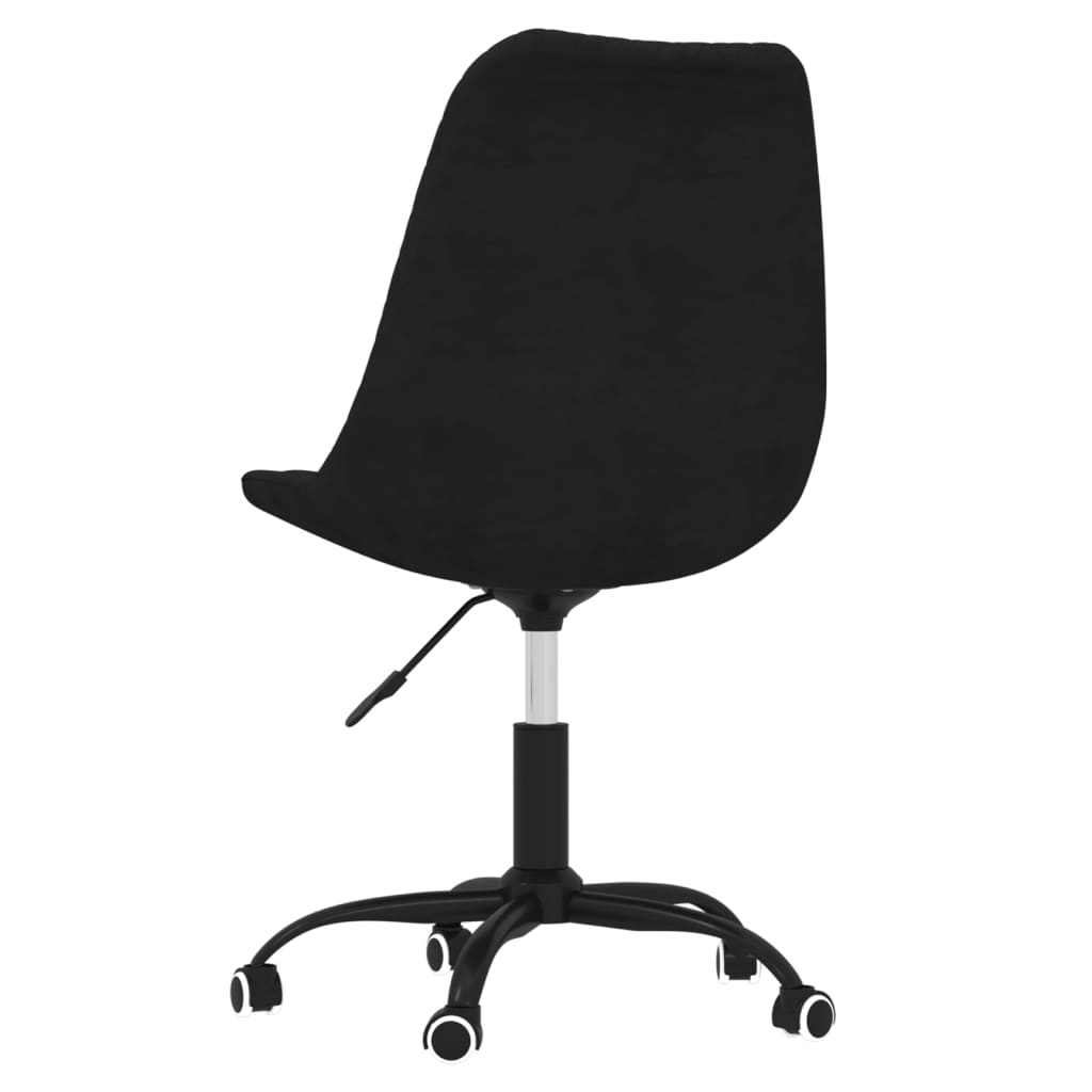 Bürostuhl Drehbar Schwarz Stoff