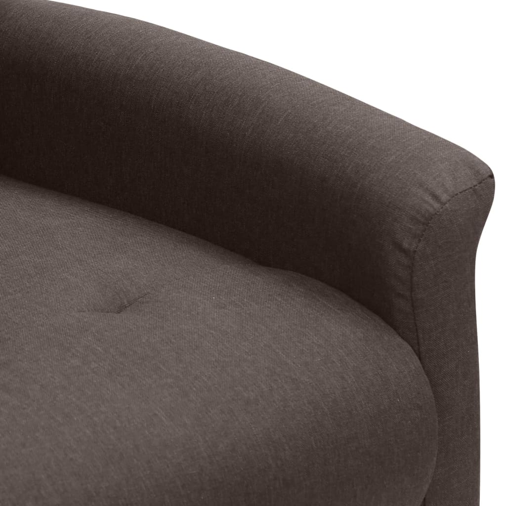 Relaxsessel Braun Stoff