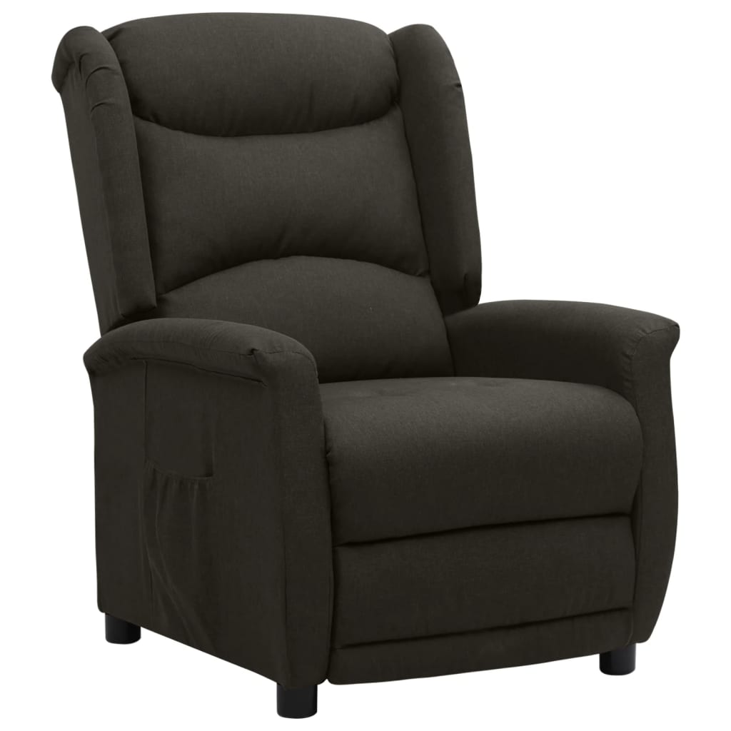 Relaxsessel Taupe Stoff