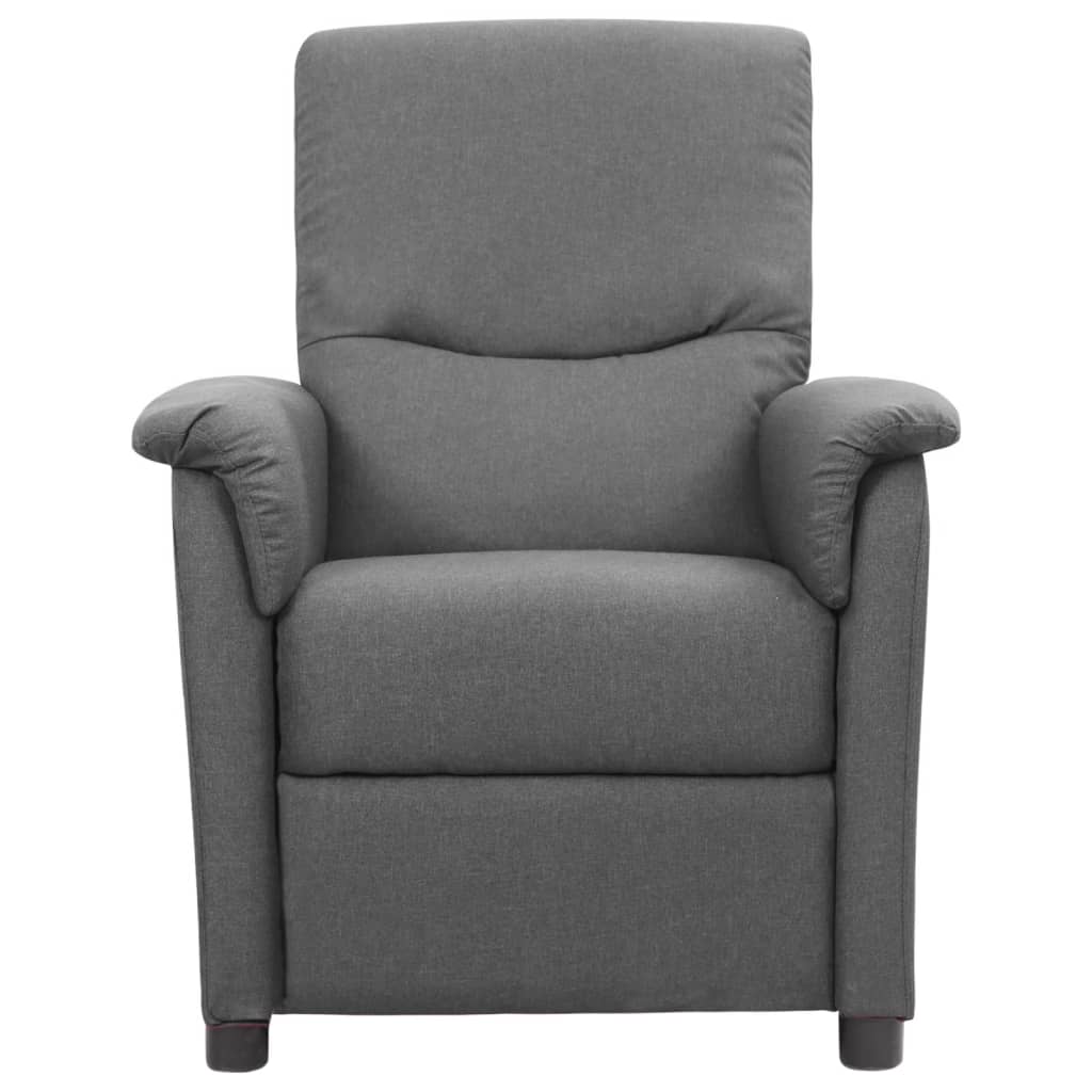 Relaxsessel Hellgrau Stoff