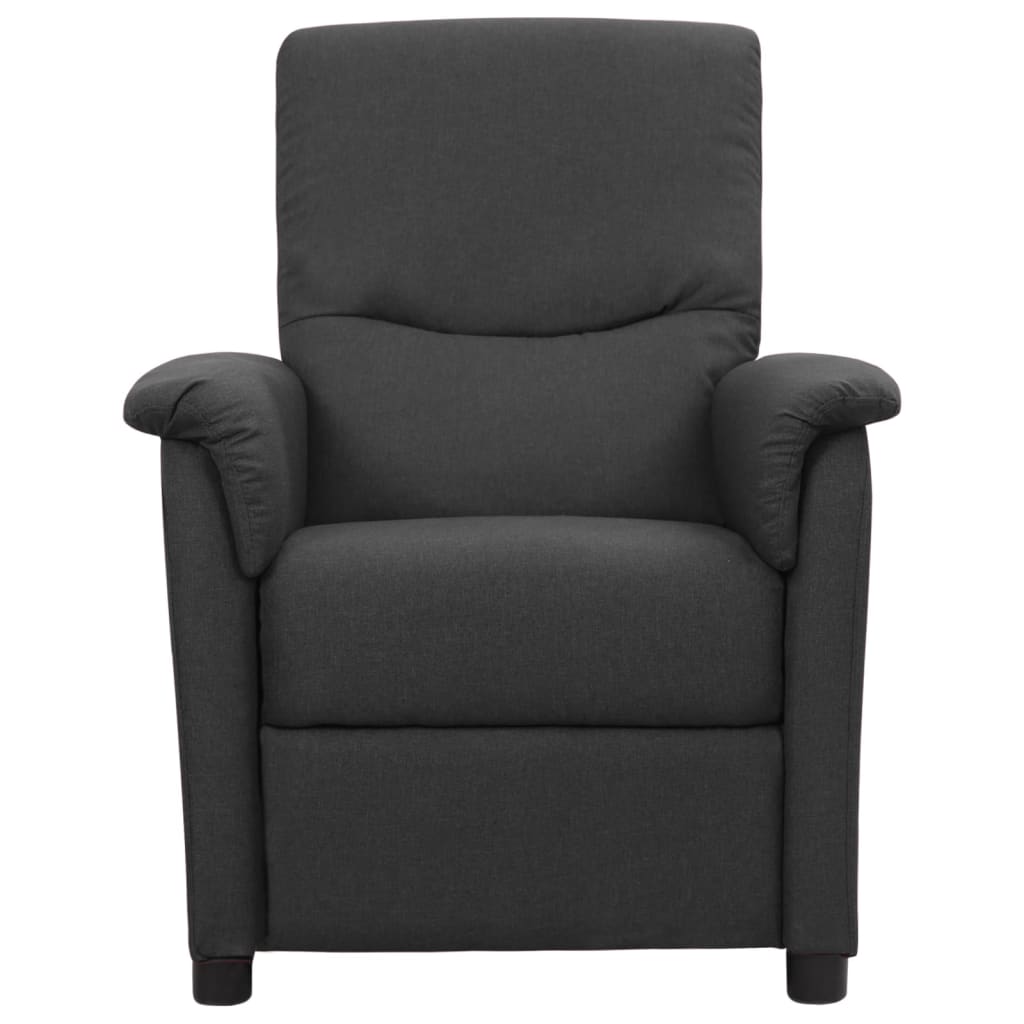 Relaxsessel Dunkelgrau Stoff