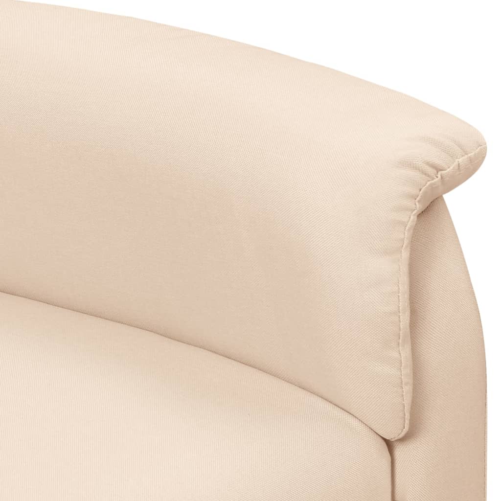 Relaxsessel Creme Stoff