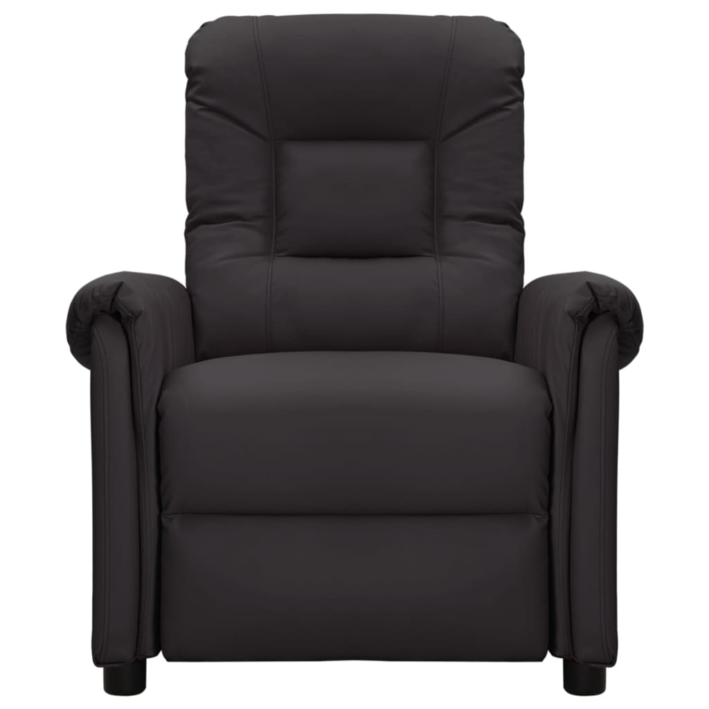 Relaxsessel Schwarz Kunstleder