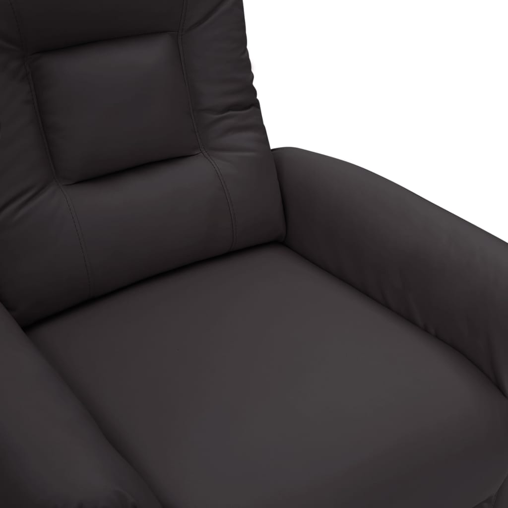 Relaxsessel Schwarz Kunstleder