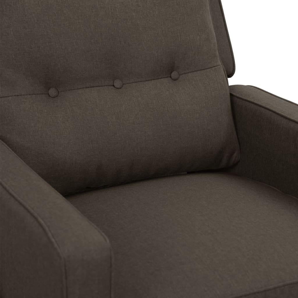 Relaxsessel Braun Stoff
