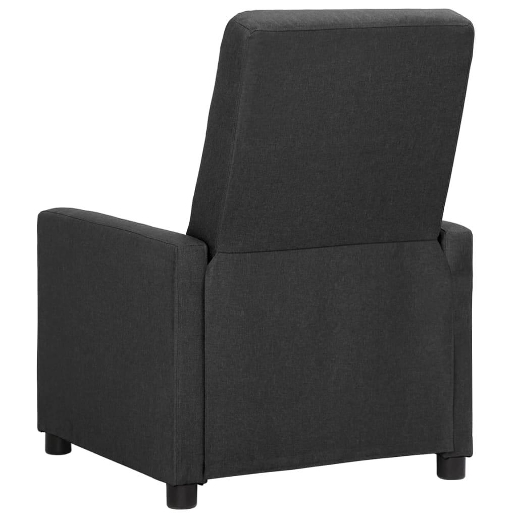 Relaxsessel Dunkelgrau Stoff