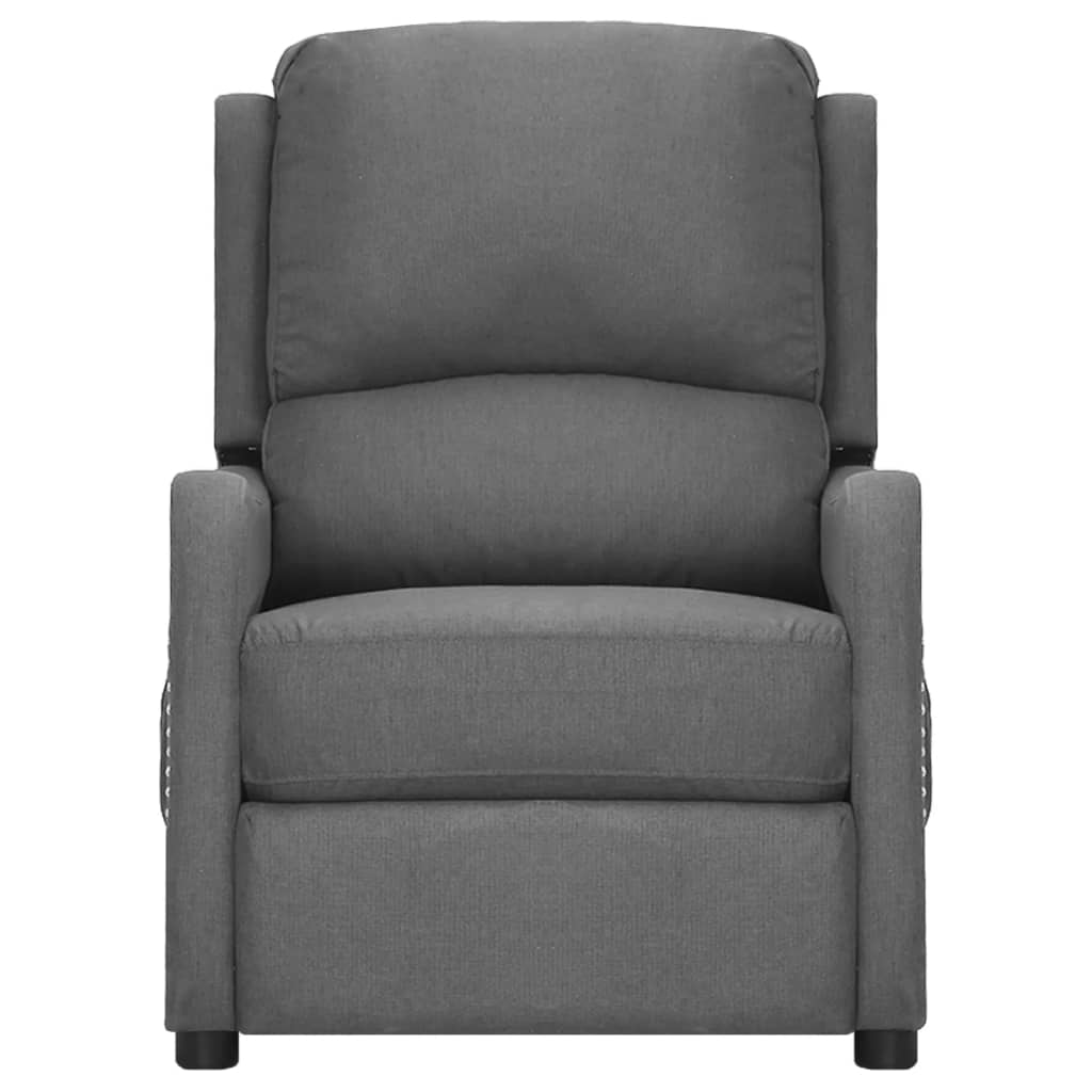 Relaxsessel Hellgrau Stoff